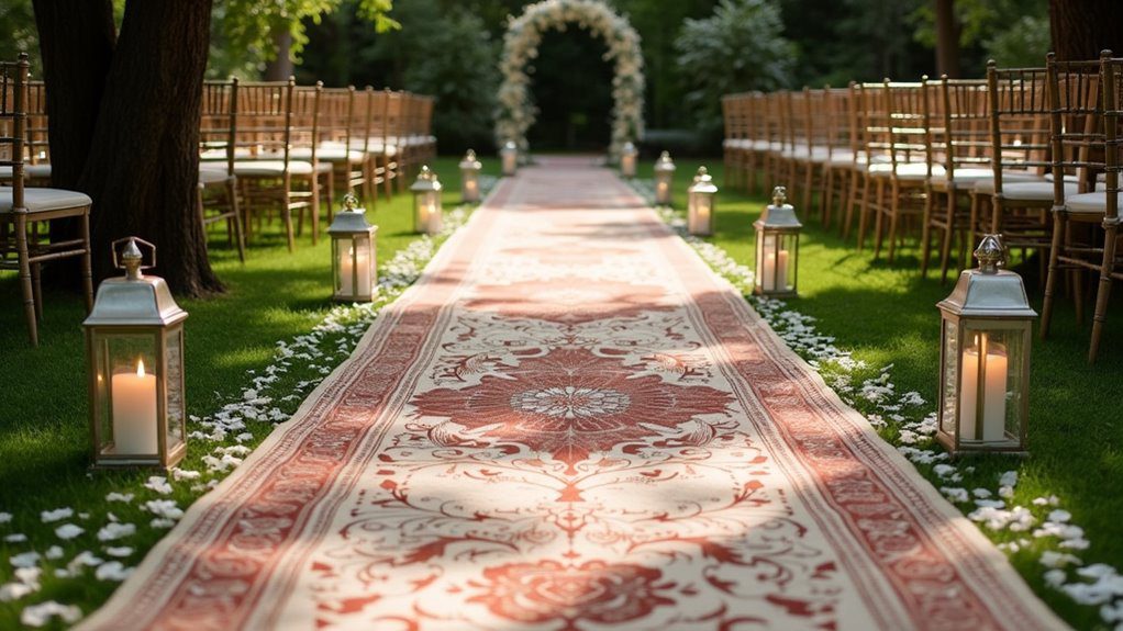 timeless woven floor art