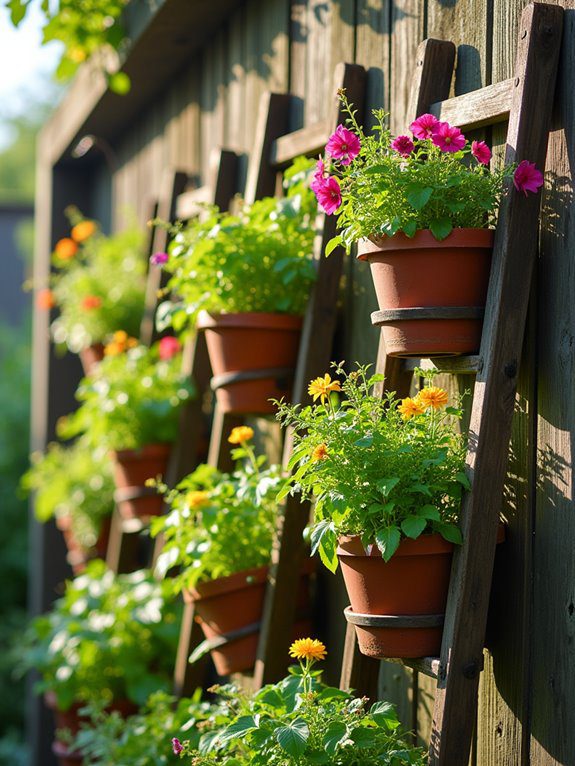 vertical garden display solution