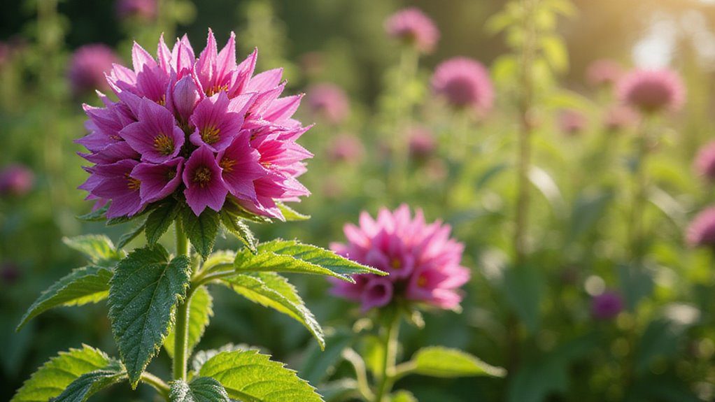 bee balm herbal plant