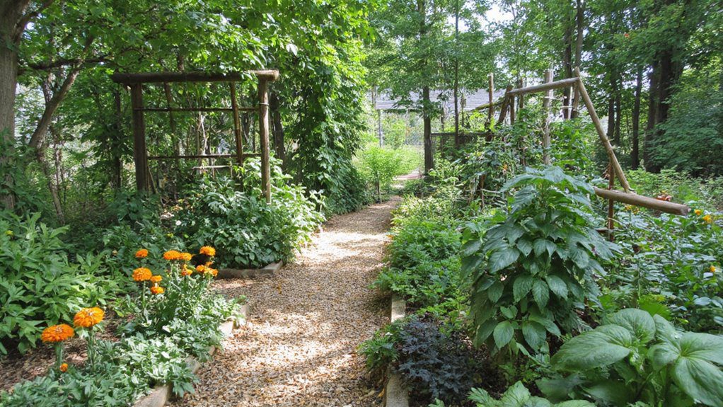 companion planting enhances biodiversity