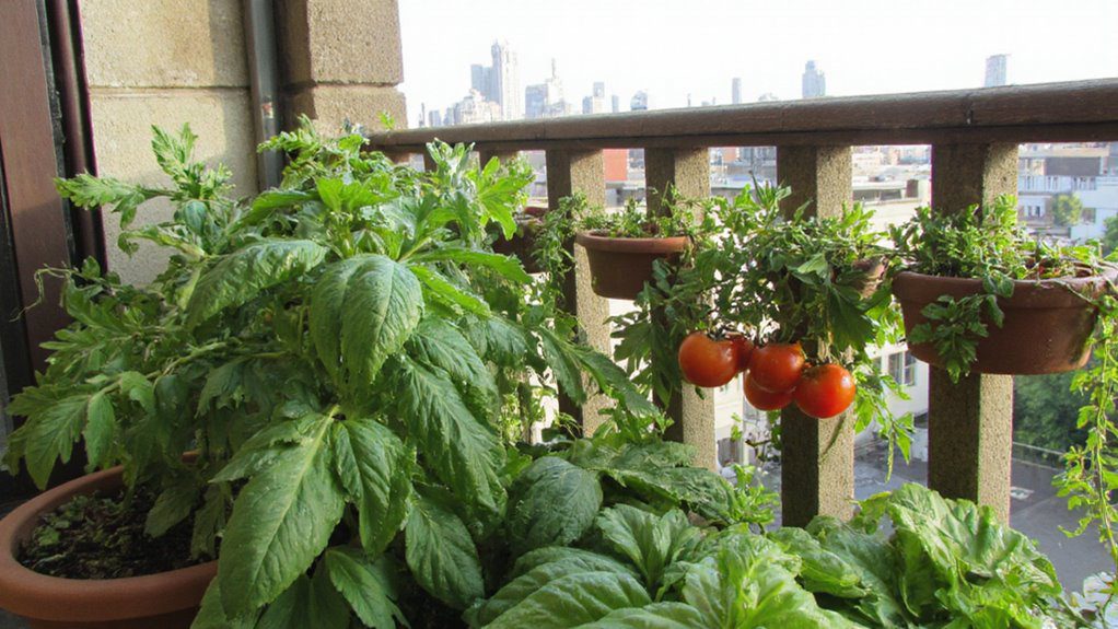 container friendly vegetable selection