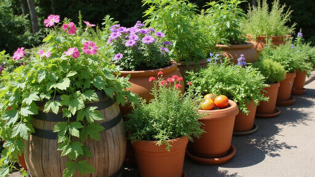 creating beautiful garden containers