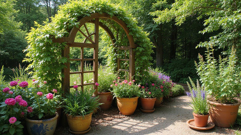 creative vertical plant supports