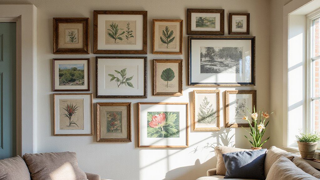 decorative framed wall design