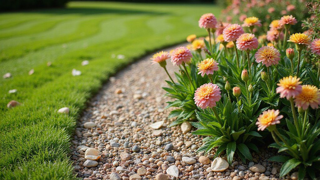 gravel border landscaping solution