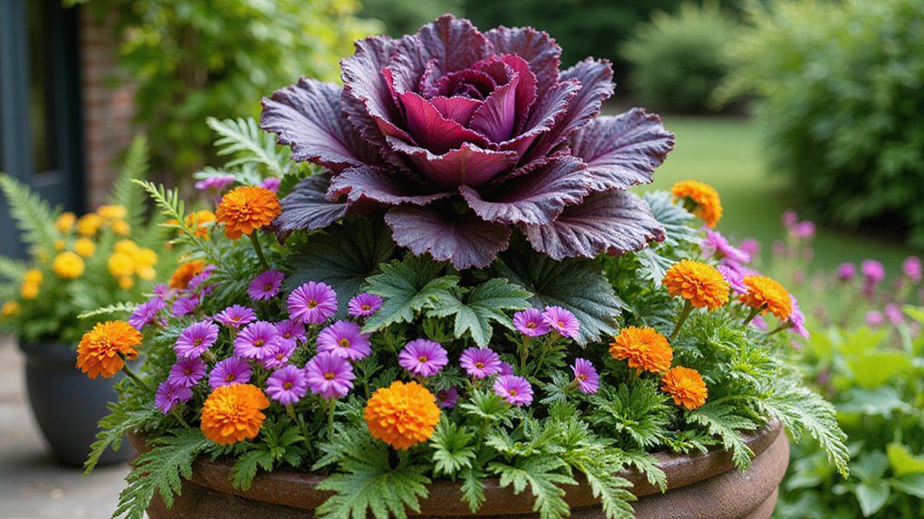 layered garden container design
