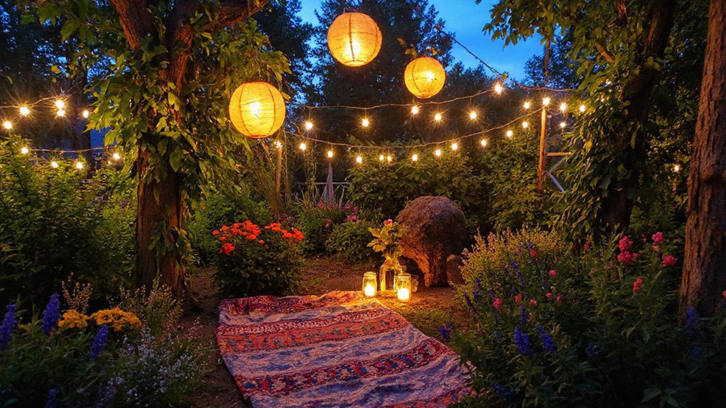 magical garden evening retreat