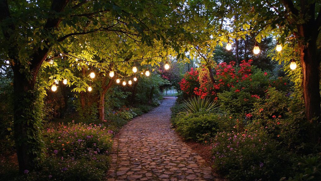 magical outdoor lighting transformation