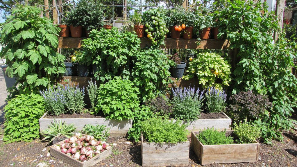 maximizing space with vertical gardening