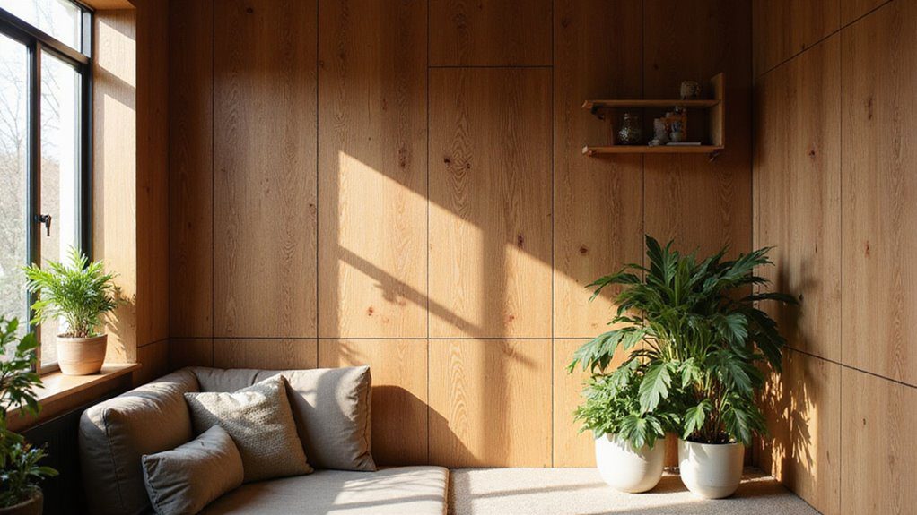 natural wood wall decor
