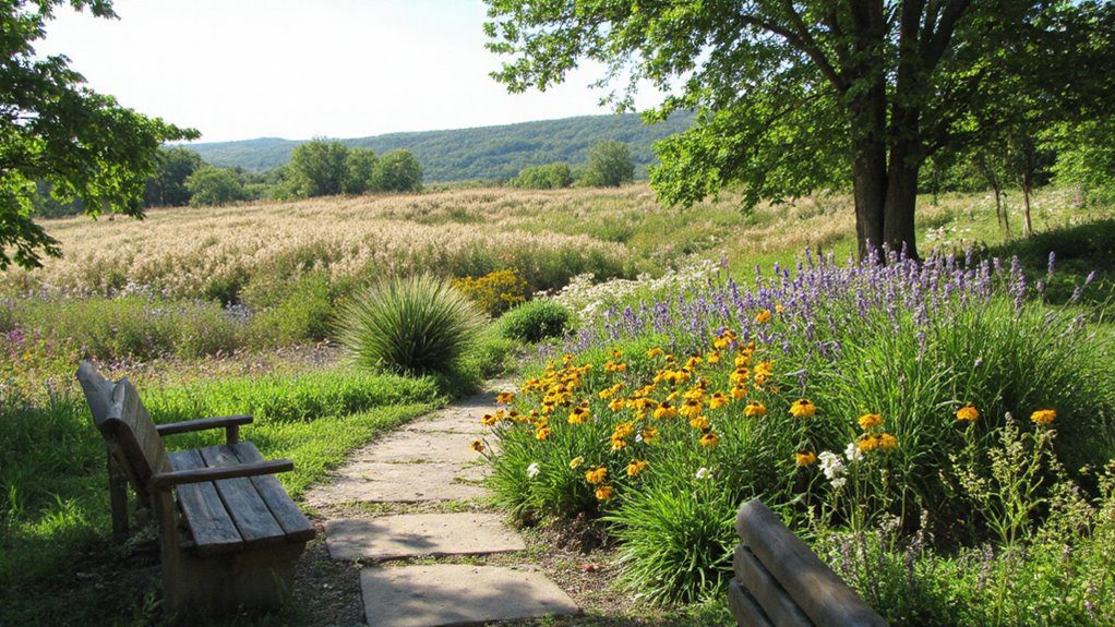 naturalistic prairie landscape design