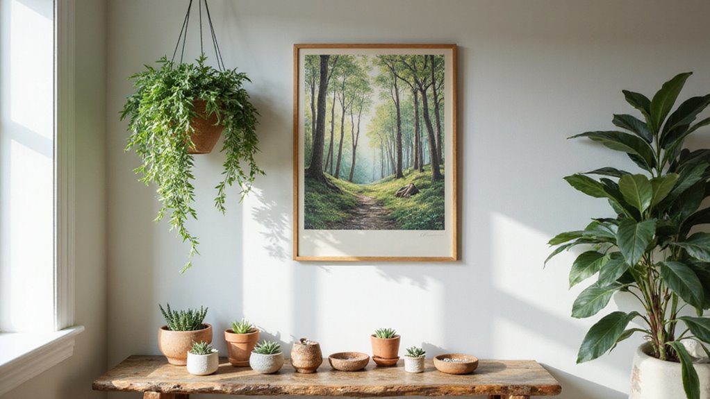 nature inspired decorative artwork