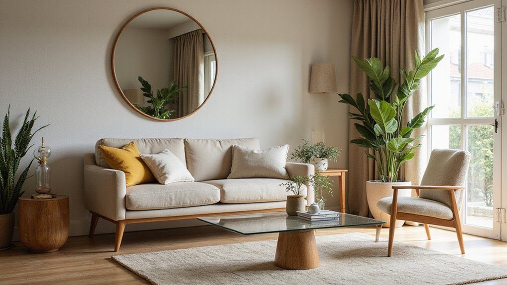 open space furniture arrangement