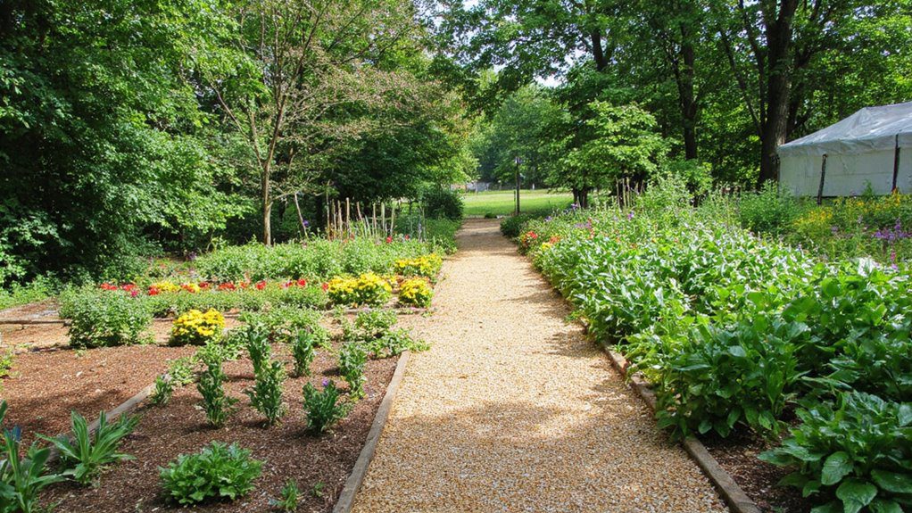pathway materials mulch gravel