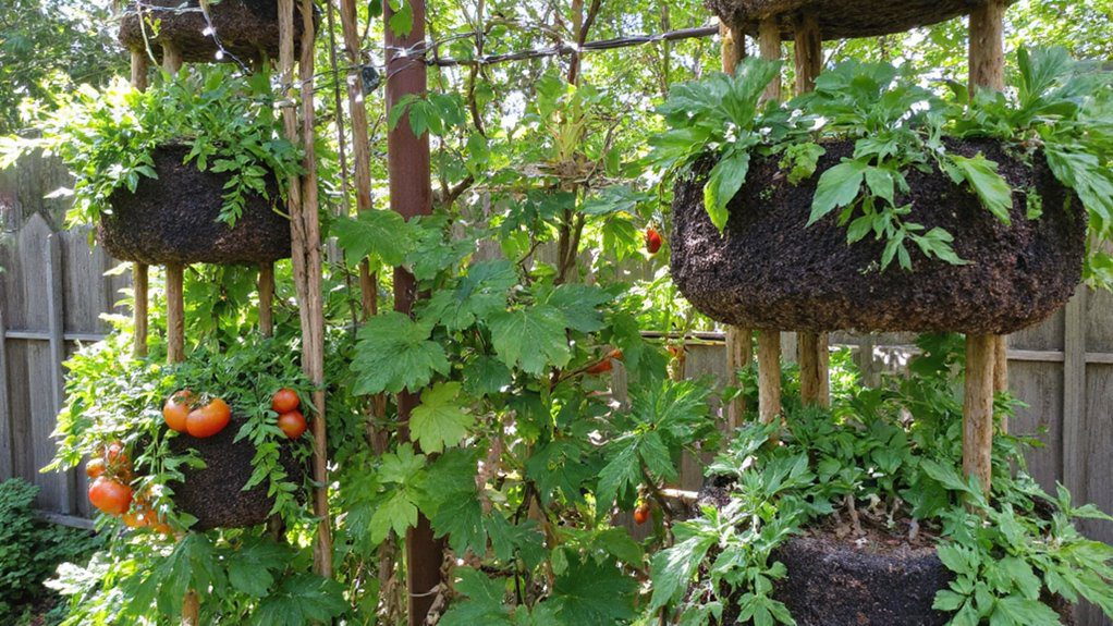 vertical gardening maximizes yield