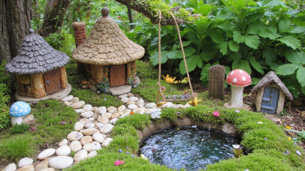 whimsical miniature fairy gardens