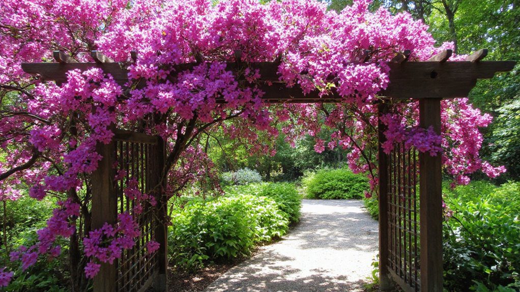 bougainvillea privacy screen design
