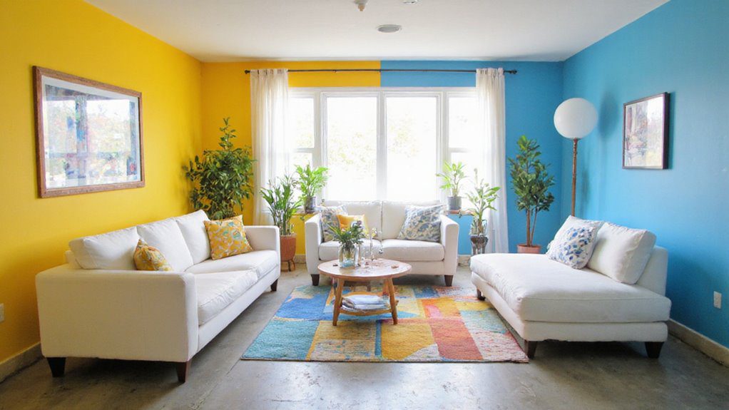 bright colors enhance spaces
