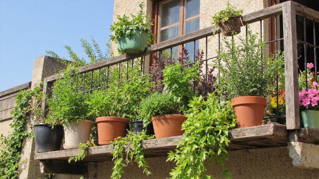 container gardening on balconies