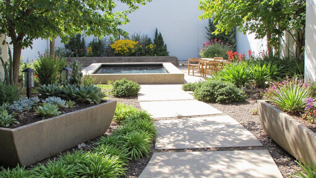 contemporary outdoor landscape designs