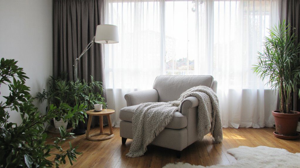 cozy retreat with seating