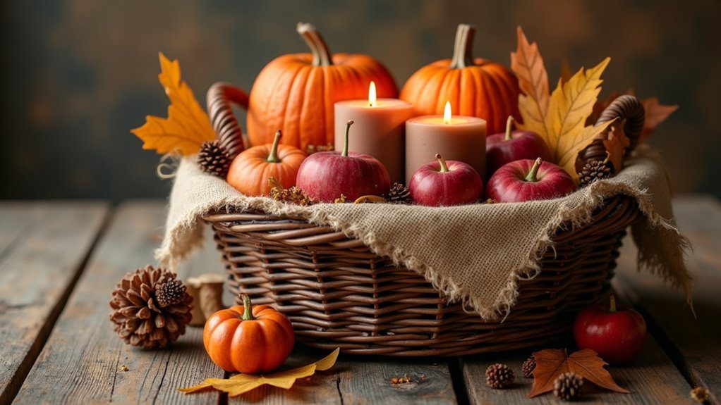 cozy rustic autumn decor