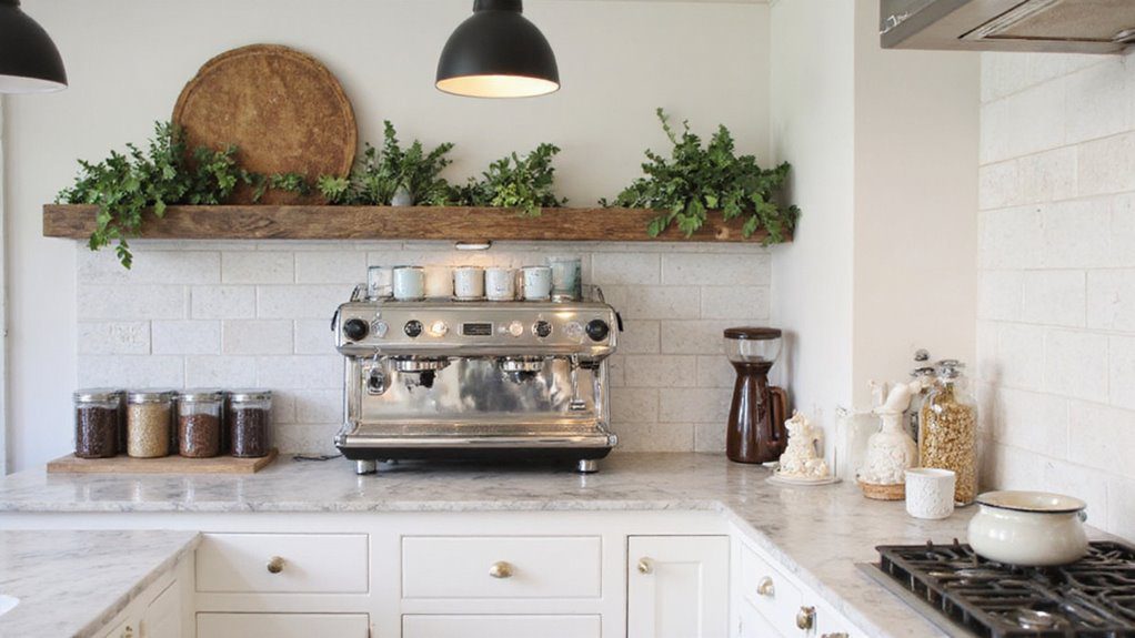cozy stylish coffee nook