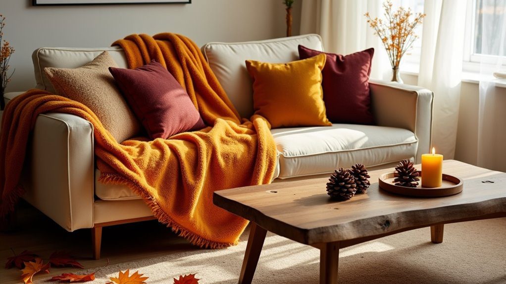 cozy textiles for comfort