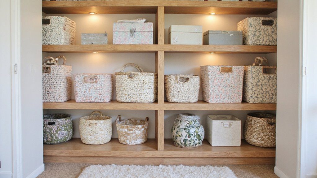 decorative organization for closets