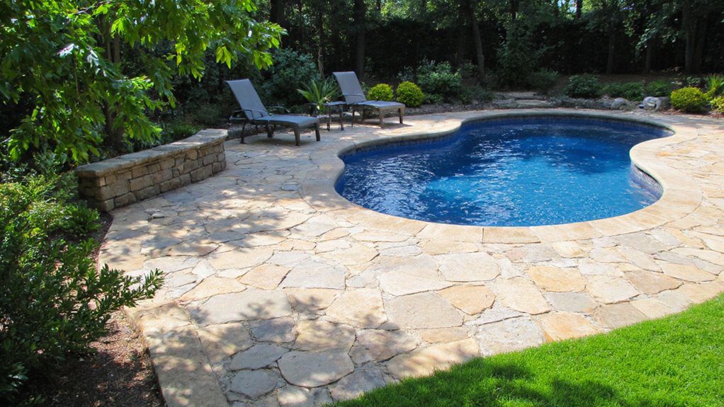 durable slip resistant patio installation