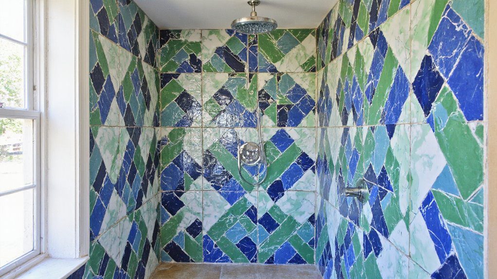 dynamic bold geometric tiles