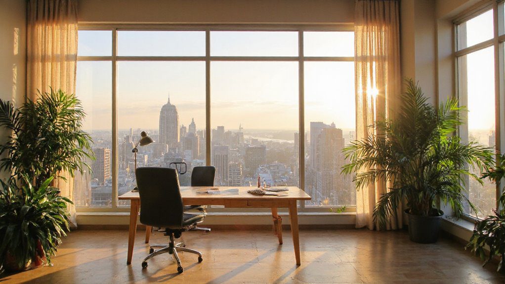 enhance workspace with sunlight