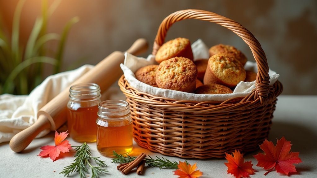 fall baking essentials basket