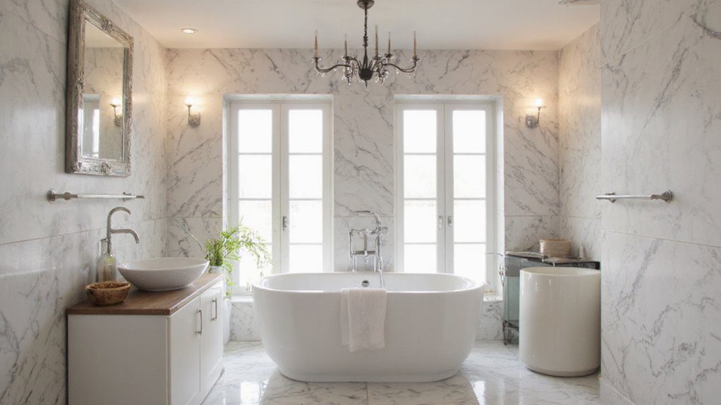 layered lighting enhances ambiance