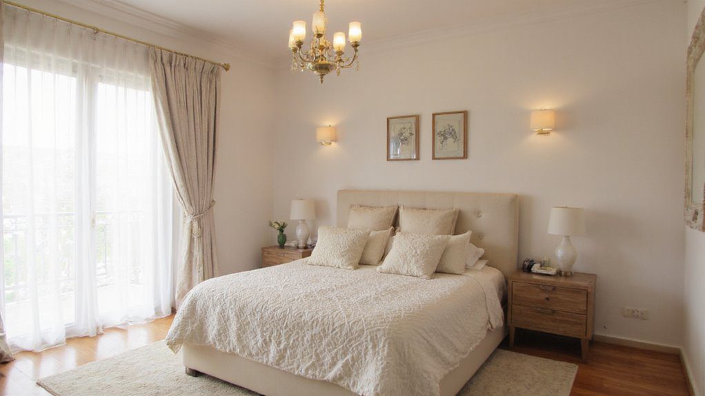 layered lighting enhances ambiance