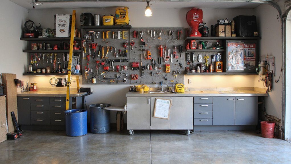 maximize garage vertical storage