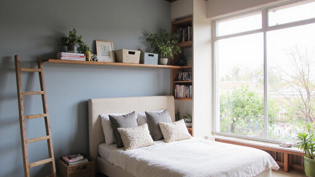 maximize space with vertical storage