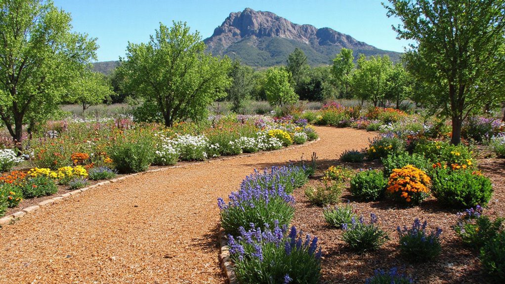 mulch conserves water effectively
