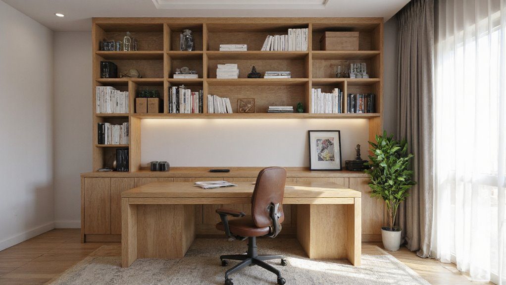 organized workspace creative flow