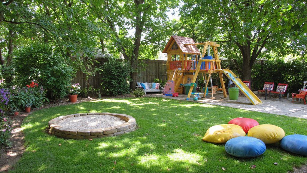 safe durable kids play area