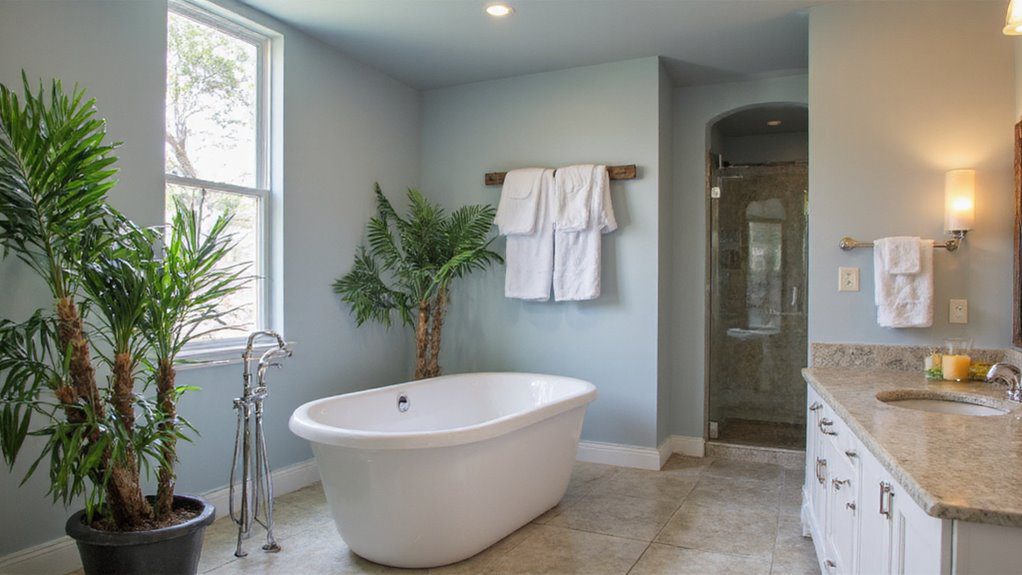 serene spa like retreat atmosphere