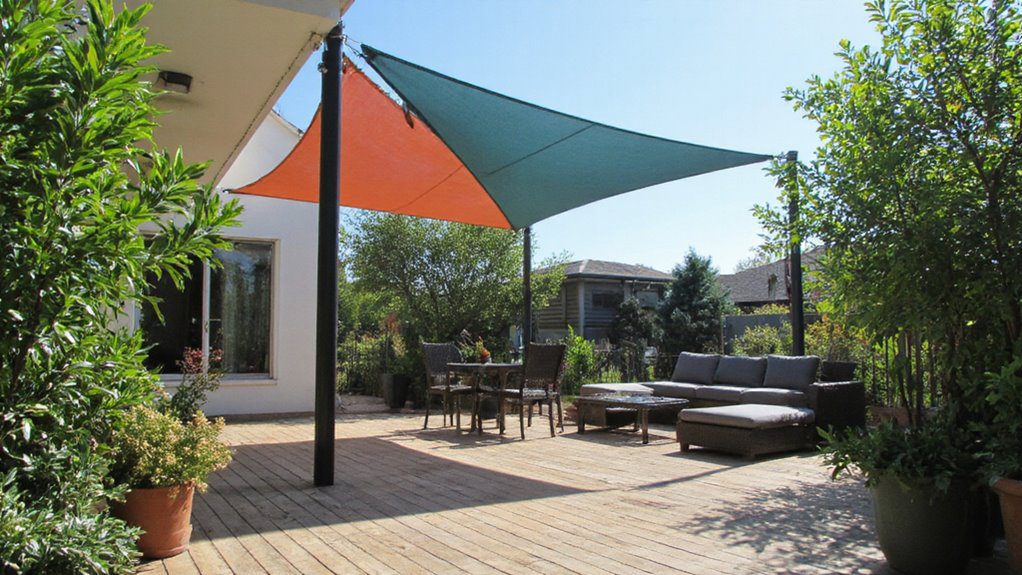 sleek functional outdoor shade