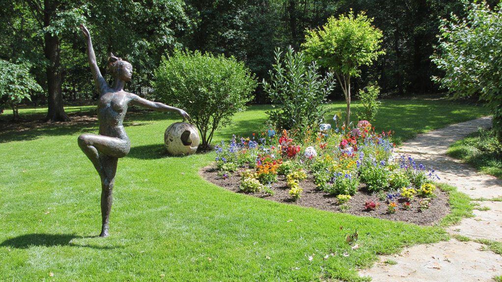 sustainable decorative garden elements