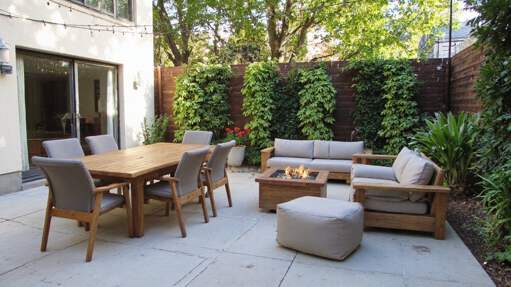 sustainable multi functional garden furniture