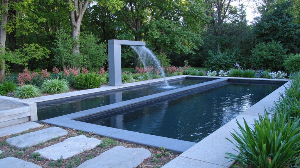 sustainable water feature design