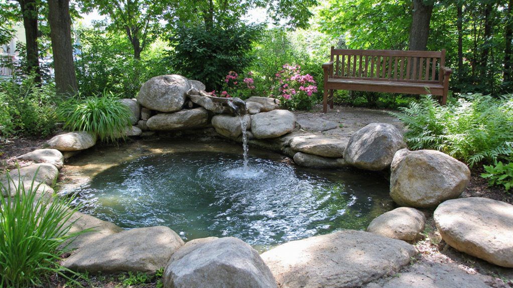 tranquil water feature design