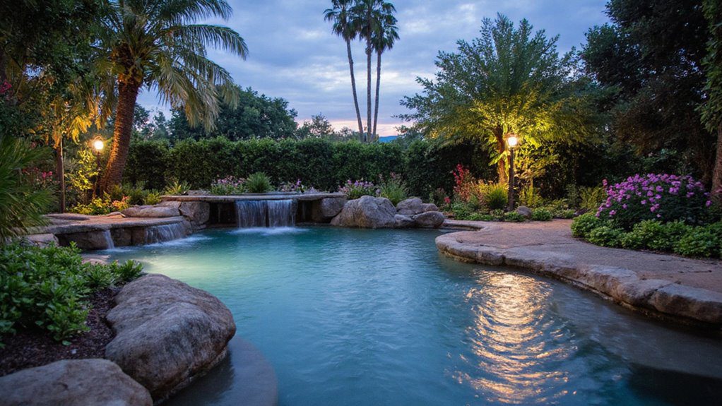 tranquil water feature integration