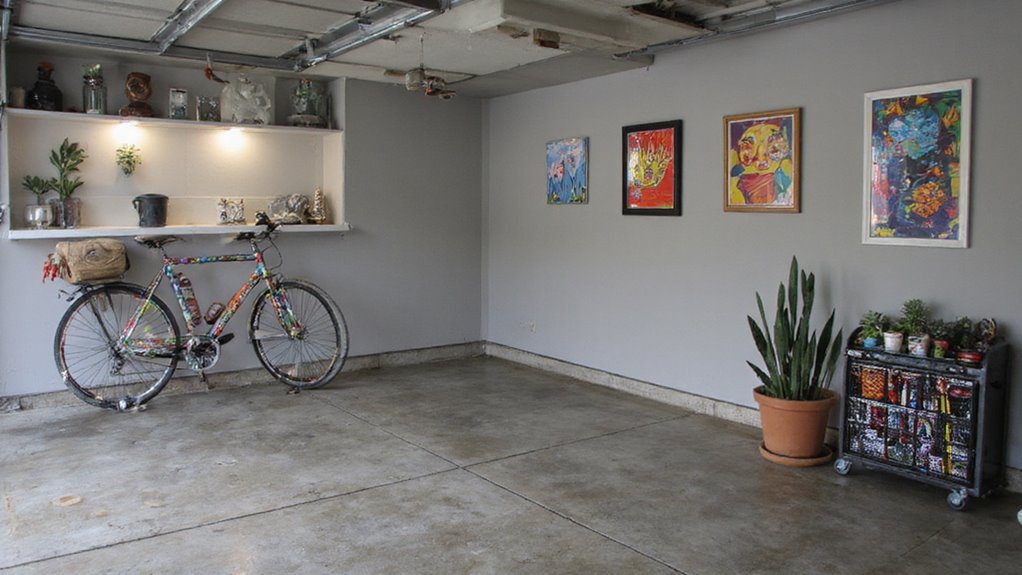 transform garage with art