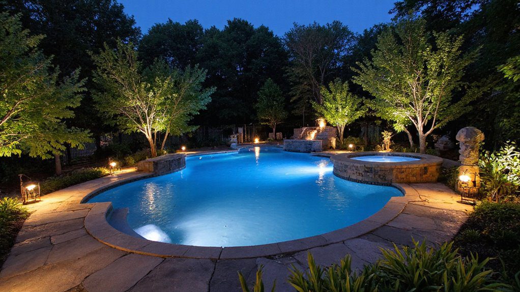 transformative pool ambient lighting