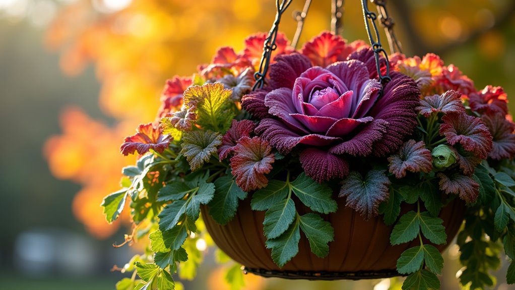 vibrant autumn ornamental combination
